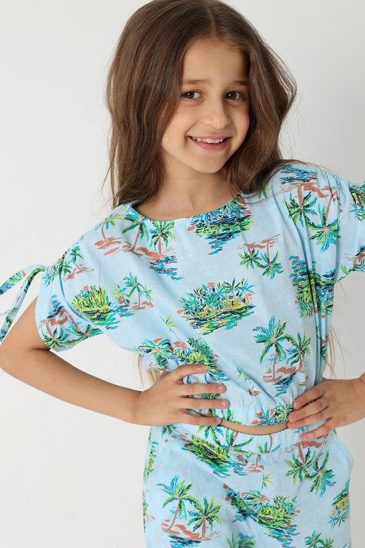 Shoulder Bodysuit Set