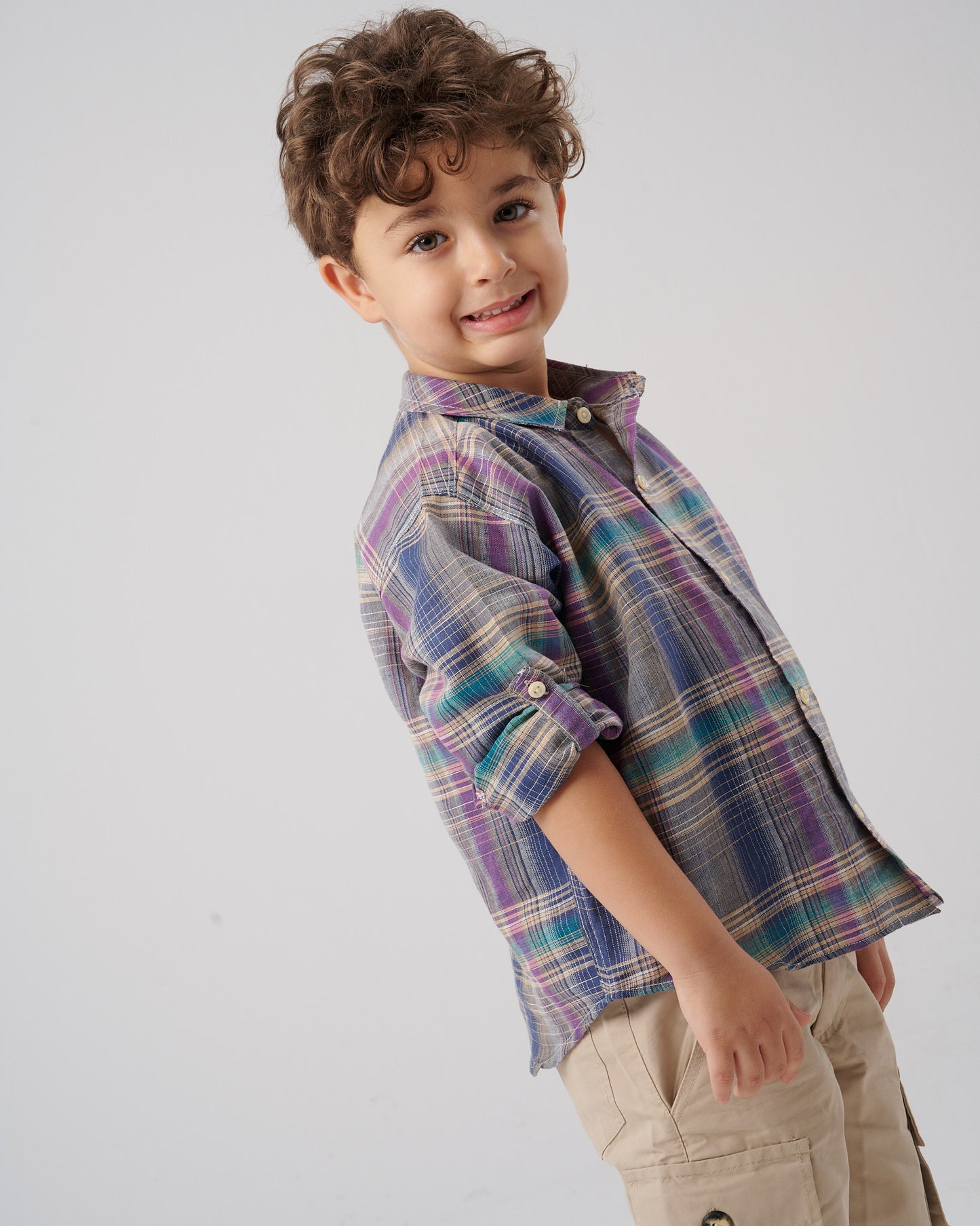 Checked Linen Shirt