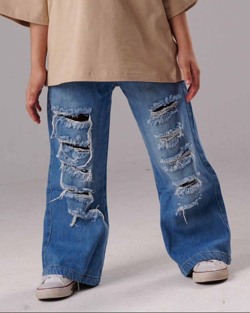 Cutting Jeans Pants