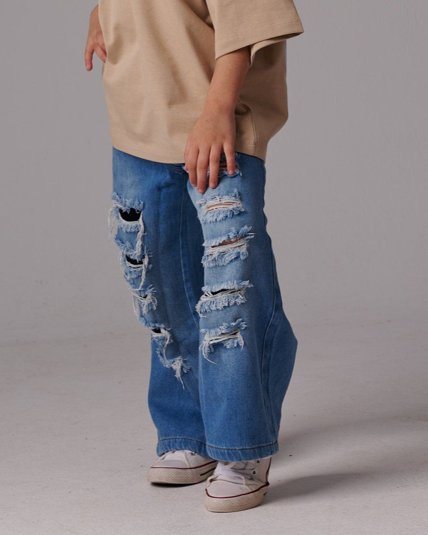 Cutting Jeans Pants