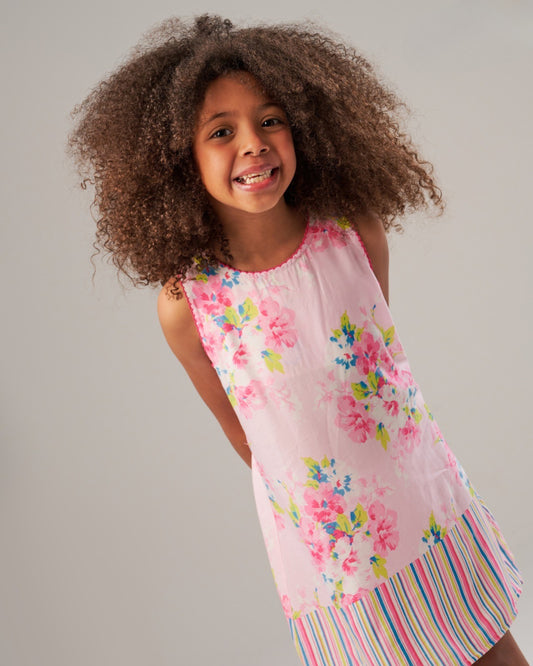 Printed Sleeveless Dress