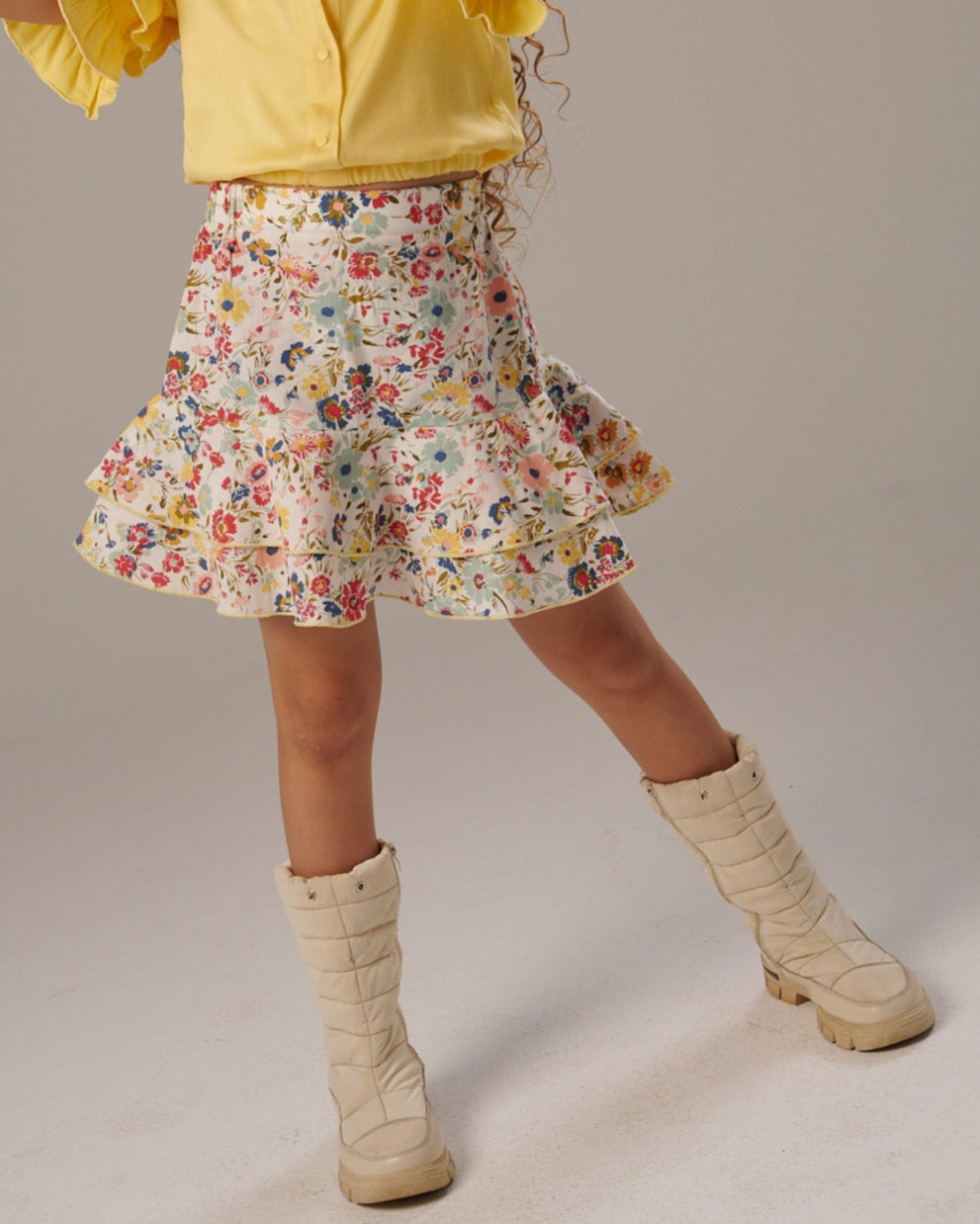 Ruffled Skirt