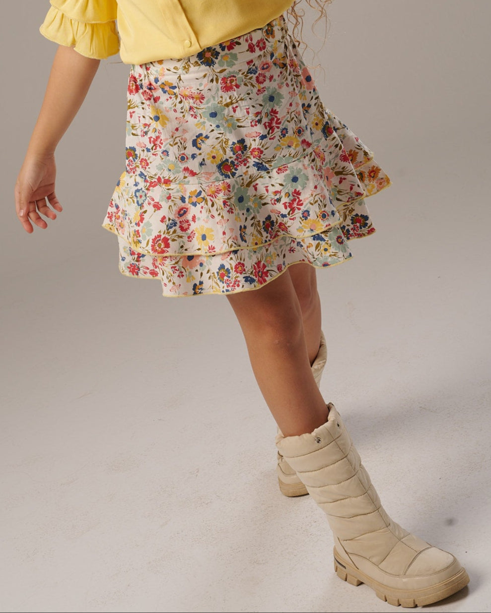 Ruffled Skirt