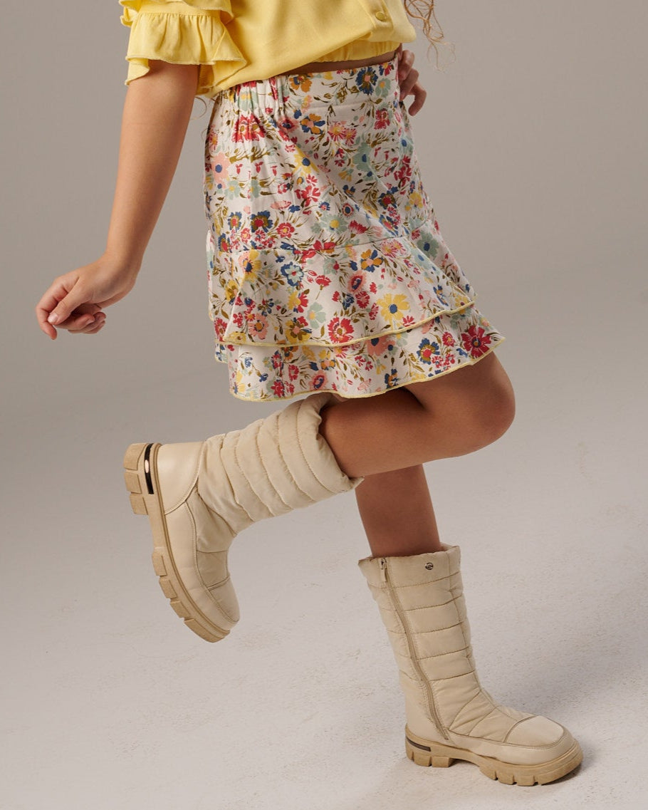 Ruffled Skirt