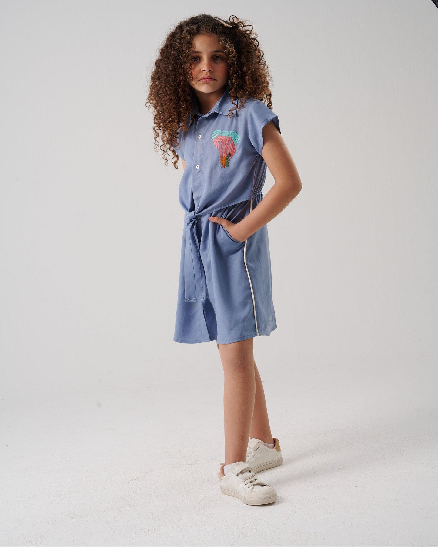 Waist-Tie Dress