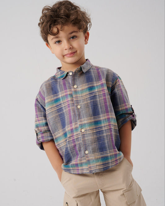 Checked Linen Shirt