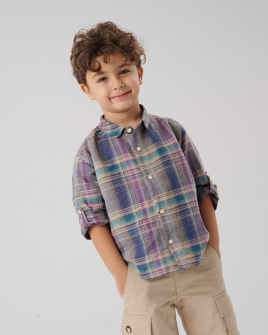 Checked Linen Shirt