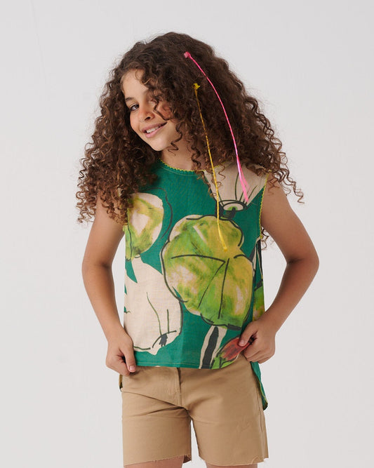 Sleeveless Blouse