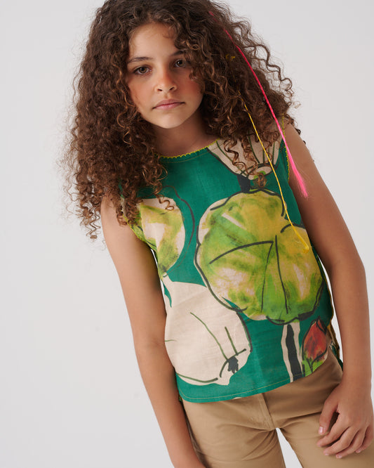 Sleeveless Blouse